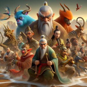 Os Personagens Inesquecíveis do Journey to the West: Conheça os Heróis da Jornada